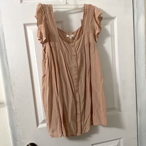 New without tag pinkish-Nude top size XL